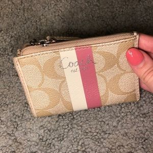 Coach card holder